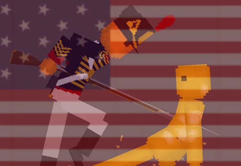 1812 US Marine Corps and Brown bess musket