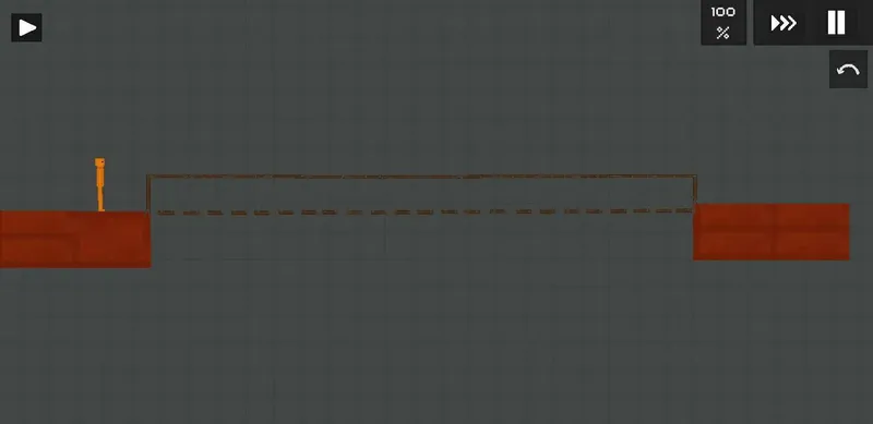 A destructible bridge