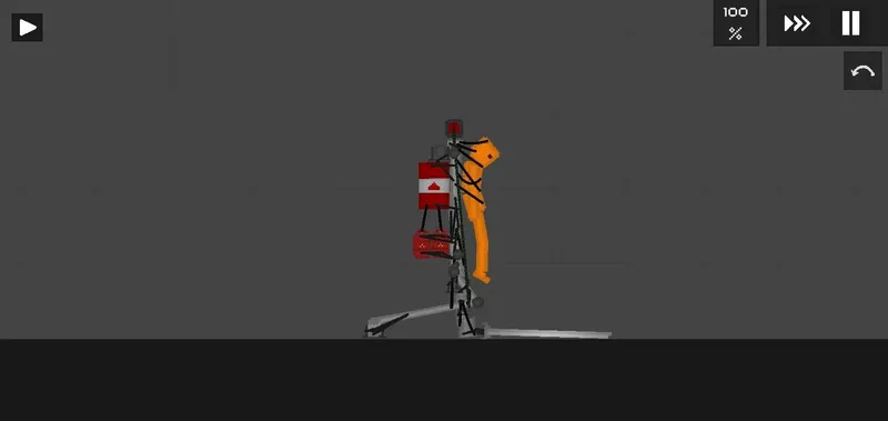 An light exoskeleton