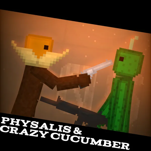 A physalis and a Crazy Cucumber