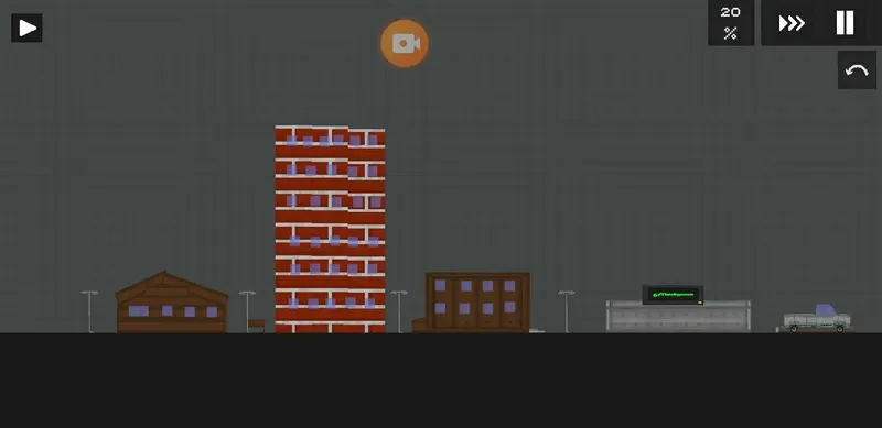 A russian city decor