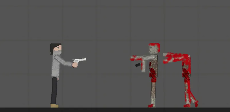 Beard Rick Grimes & His Revolver