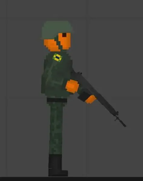 Brazilian soldier
