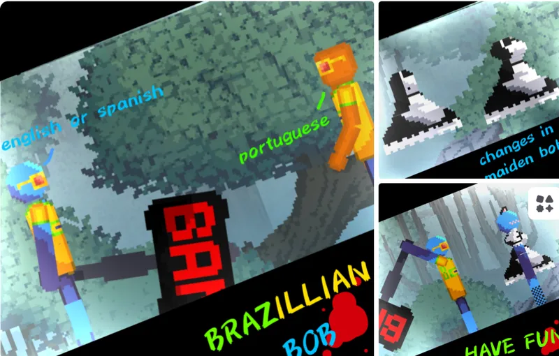 Brazillian and Maiden bob