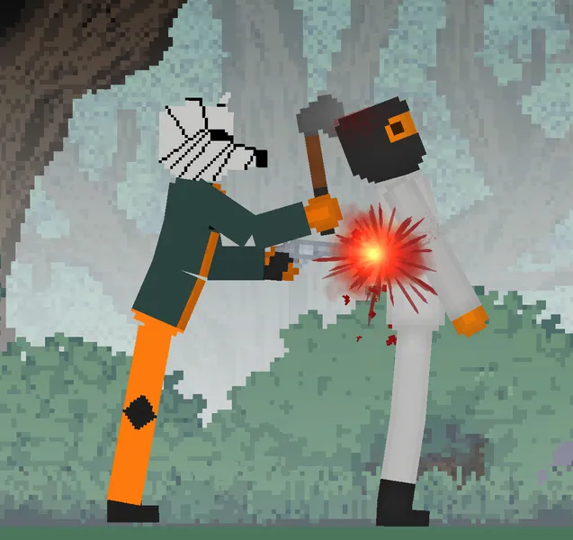 Corey from Hotline Miami