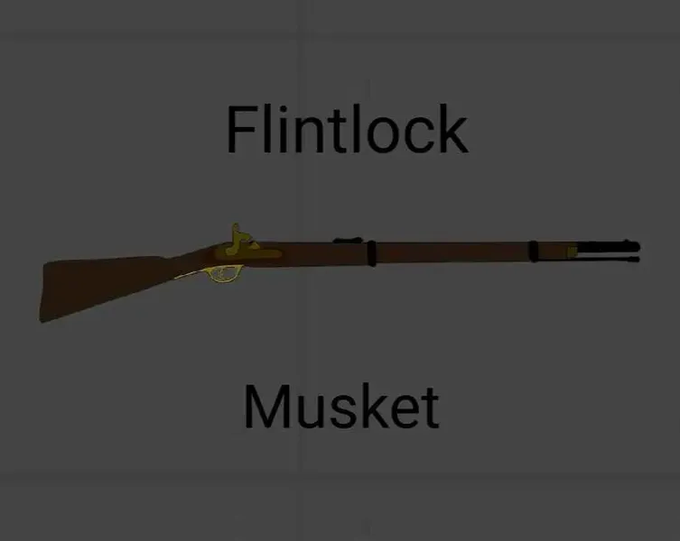 Flintlock Musket (18th Century Europe)