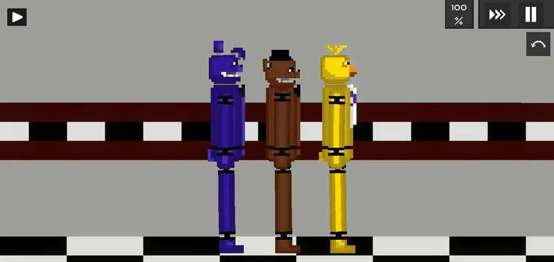 Freddy, Chica and Bonnie