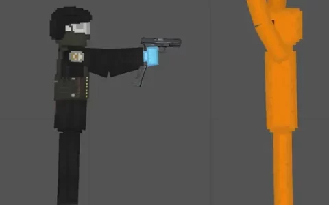 Glock with a extended mag