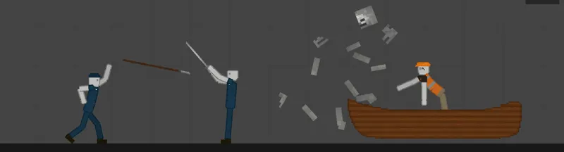 Janitor with hat and without