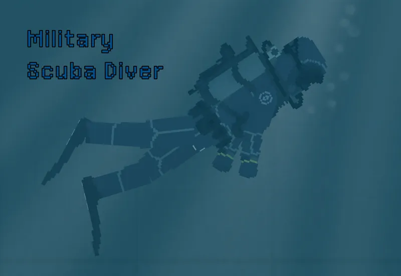 Military Scuba Diver