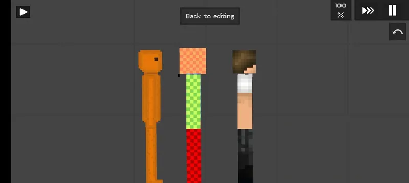 Minecraft fpg template, flesh + skeleton