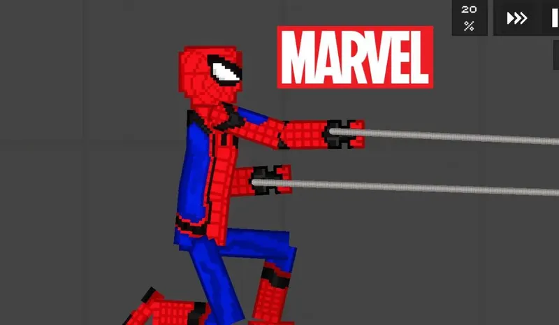 stark suit spiderman