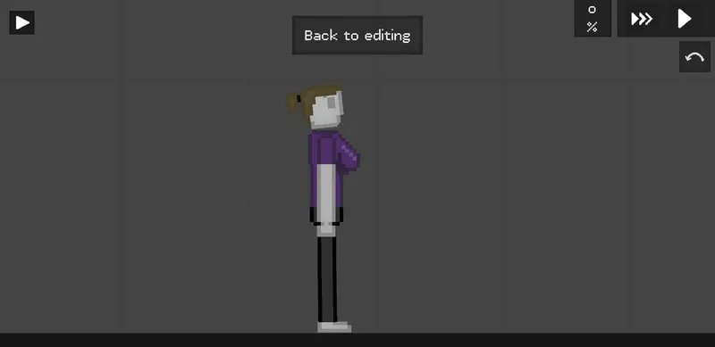 Purple clothed version of the Female PPG Human