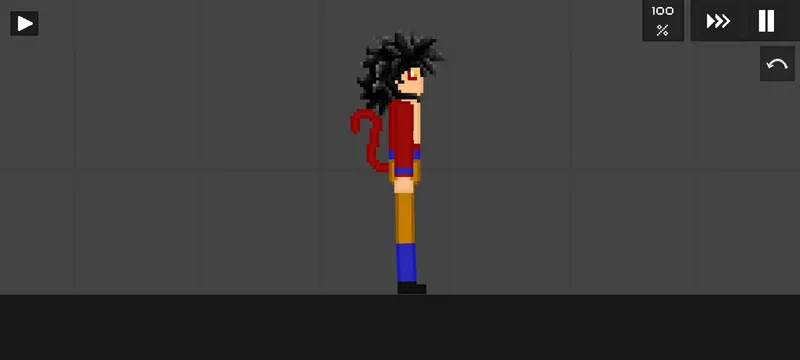 Red monkey(ssj4 gogeta)