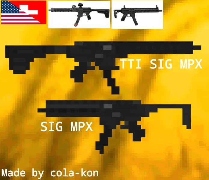 SIG MPX and TTI SIG MPX