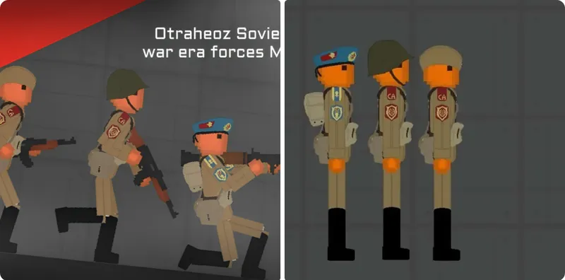 Soviet Cold War Styled infantry