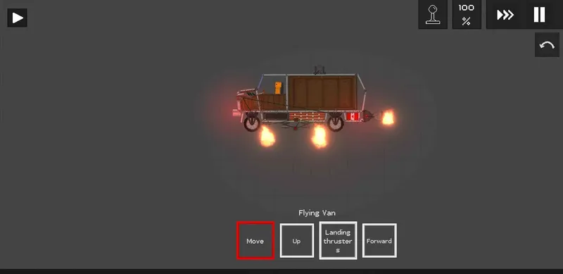 Techno Lord’s Flying Van