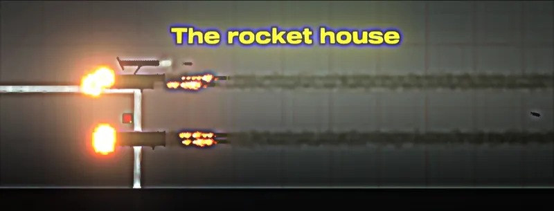 The rocket house