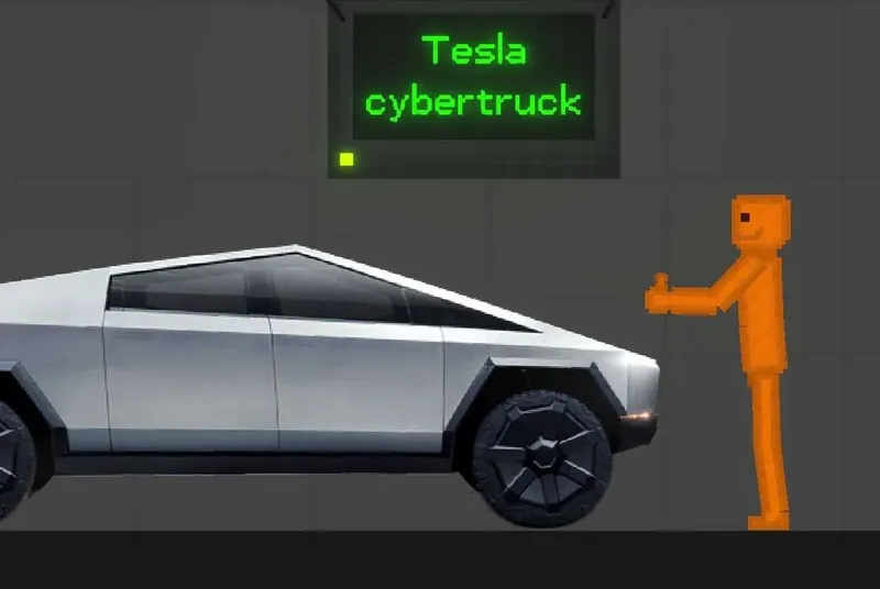 The tesla cyber truck
