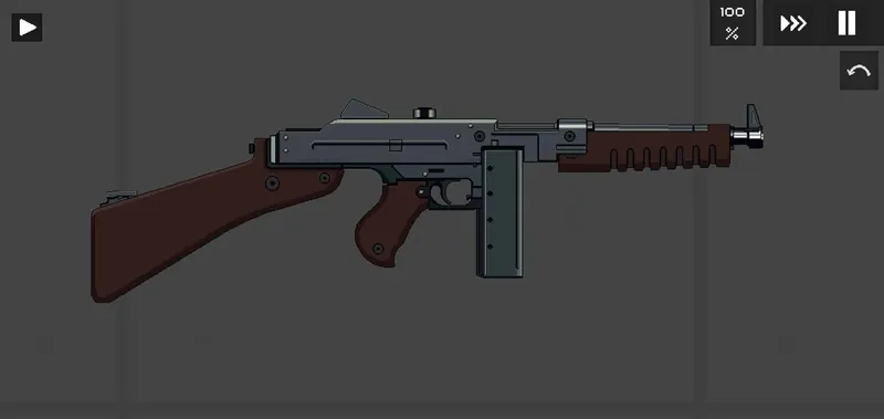 Thompson machine gun