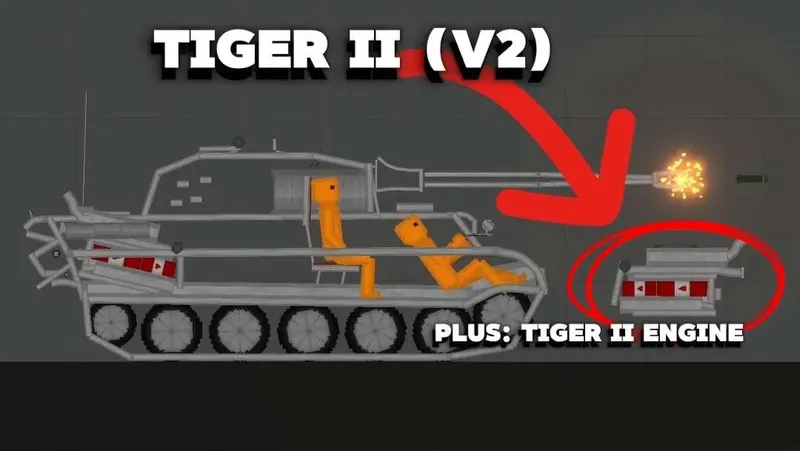 Tiger WW2 heavy tank