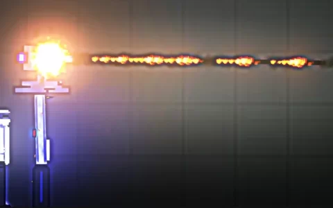 armored wall with guns