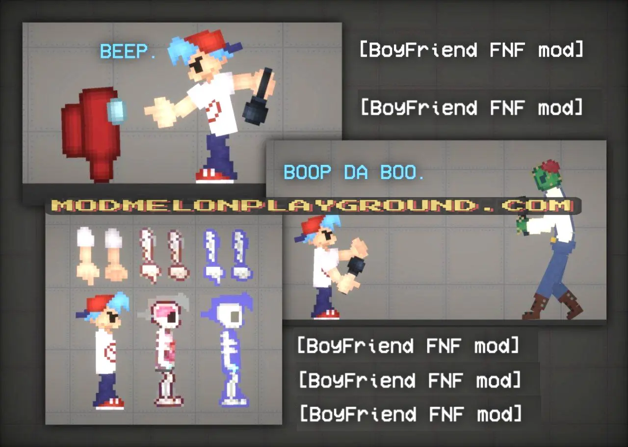 FNF BoyFriend Melon Playround