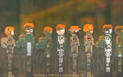 German Soldiers Melon Playground (Sandbox)