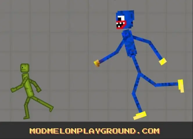 Gigantic Huggy Wuggy Melon Playground