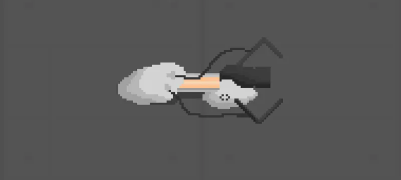 portal gun orange
