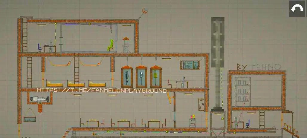 Secret Military Laboratory Mod For Melon Playground