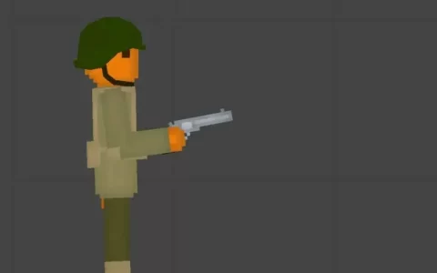 simple US ww2 soldier