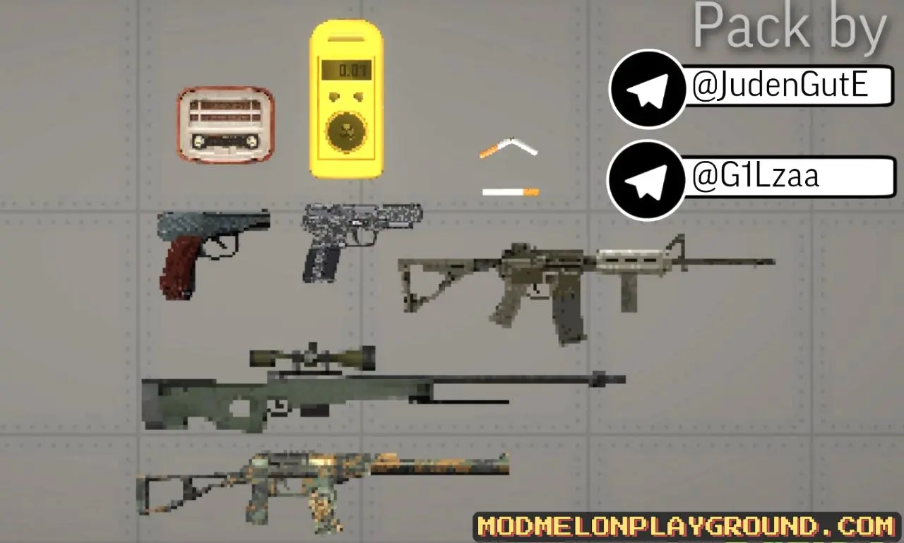 Stalker Mini Pack Of Mods Melon Playground