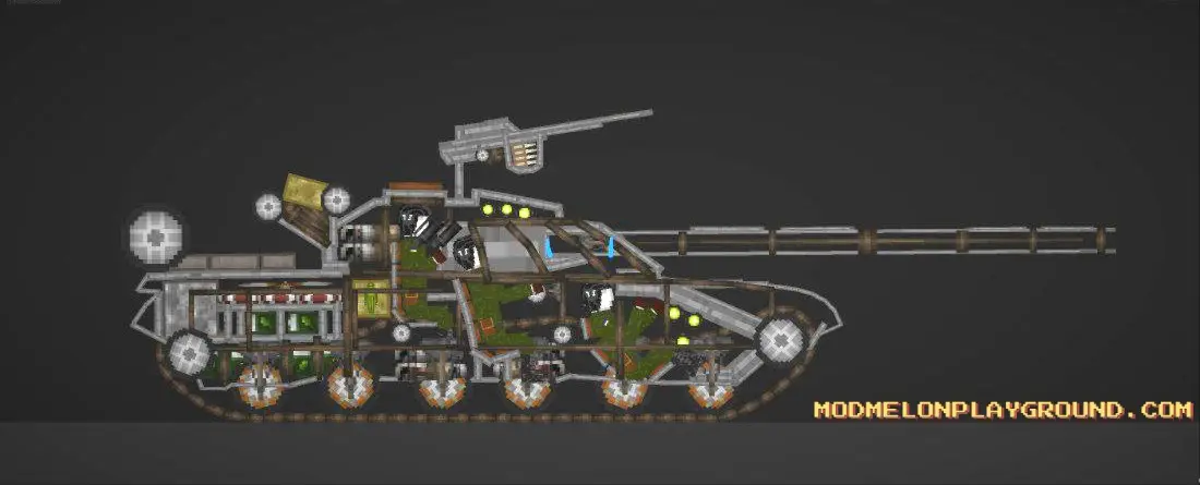 T-64 Tank For Melon Playground