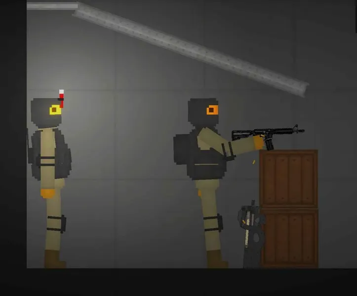 the Desert soldier and the police scout