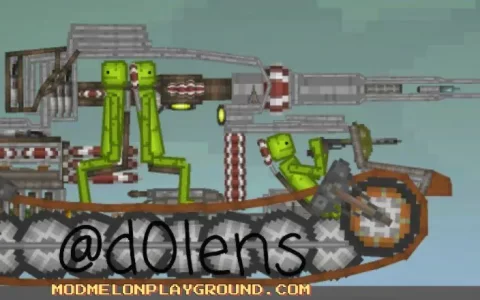 Tiger Tank For Melon Playground Melon Sandbox