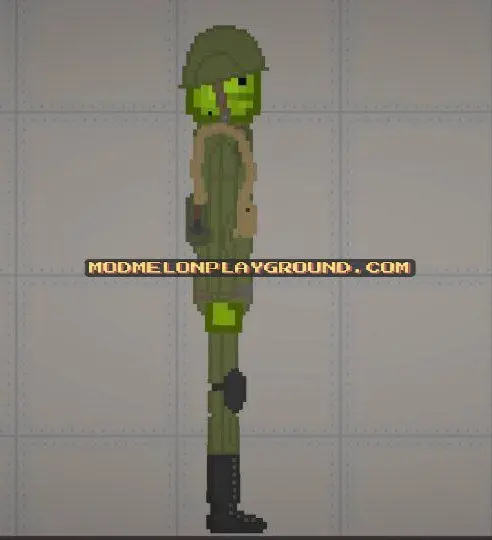 WaterMelon Soldier Mod For Sandbox Playground