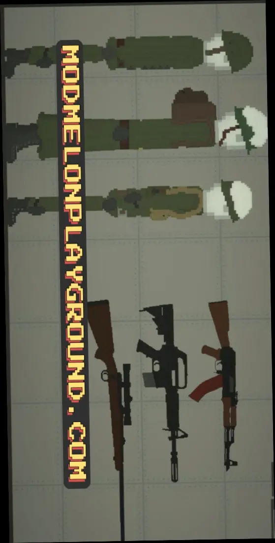 Winter Soldiers And Weapons Pack