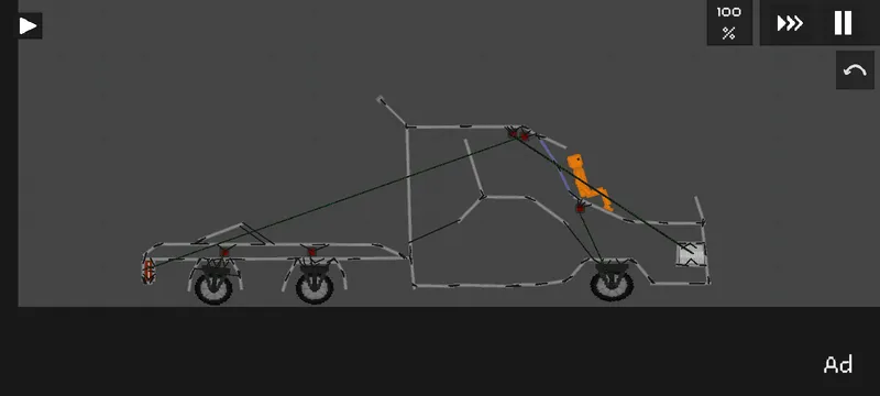 finshied truck